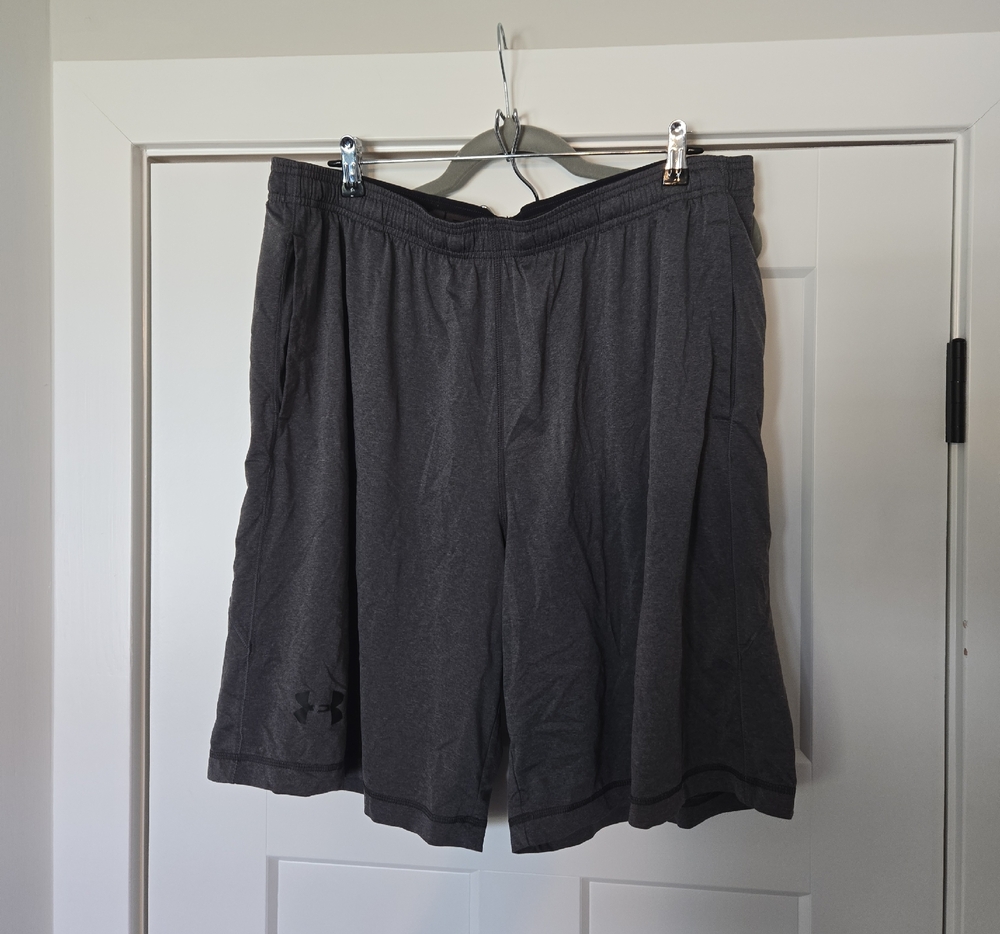 Under Armour Men's Charcoal Athletic Shorts